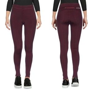 Ivy Parks Womens Leggings Size Small Purple Maroon Midrise Stretch Ankle